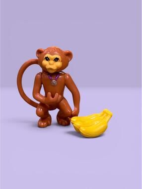 Littlest Pet Shop LPS 1992 Kenner Magic Monkey with Banannas